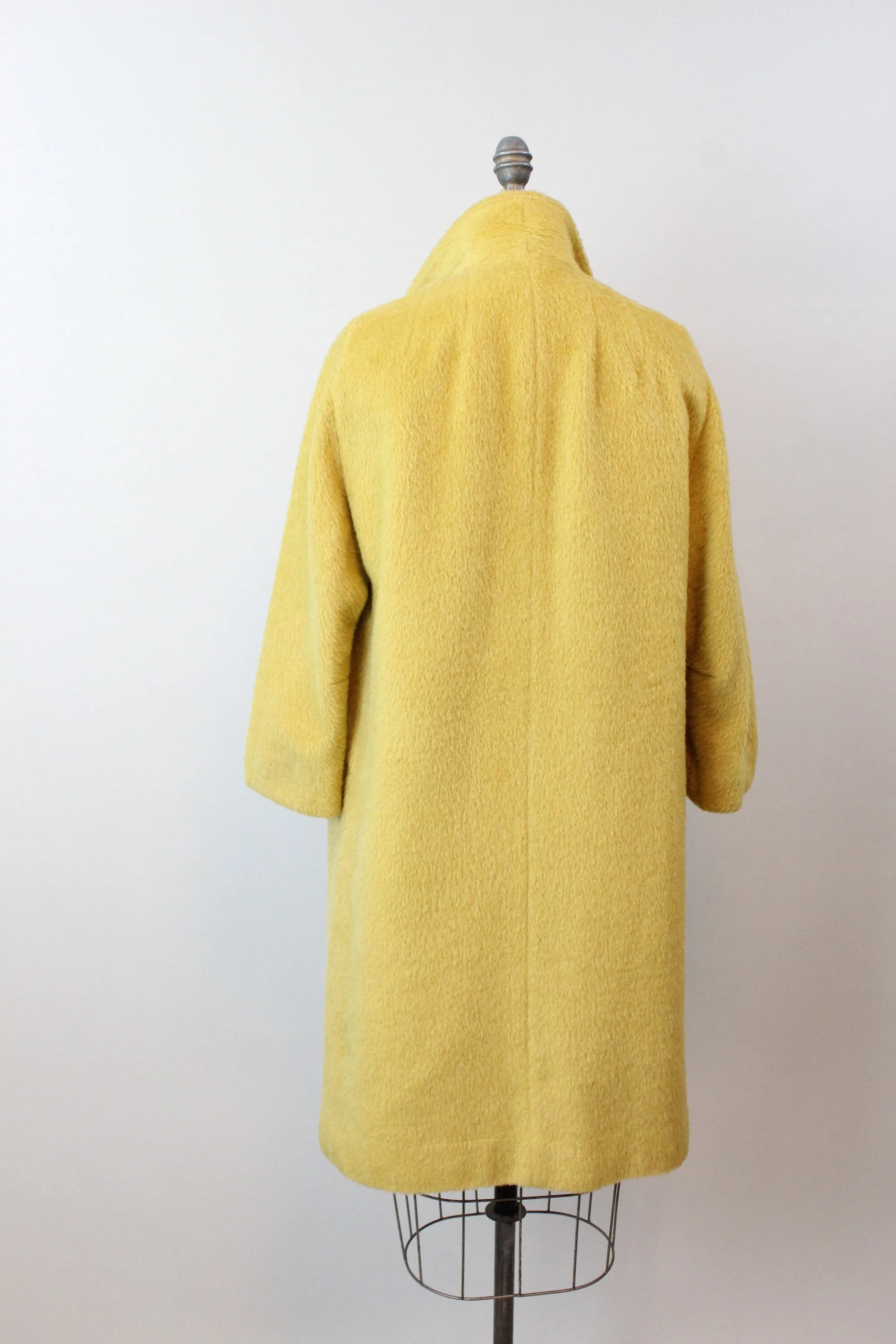 1960s 1967 documented DIJON LILLI ANN  mohair coat small medium | new winter