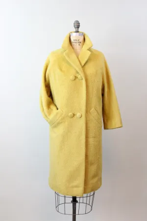 1960s 1967 documented DIJON LILLI ANN  mohair coat small medium | new winter