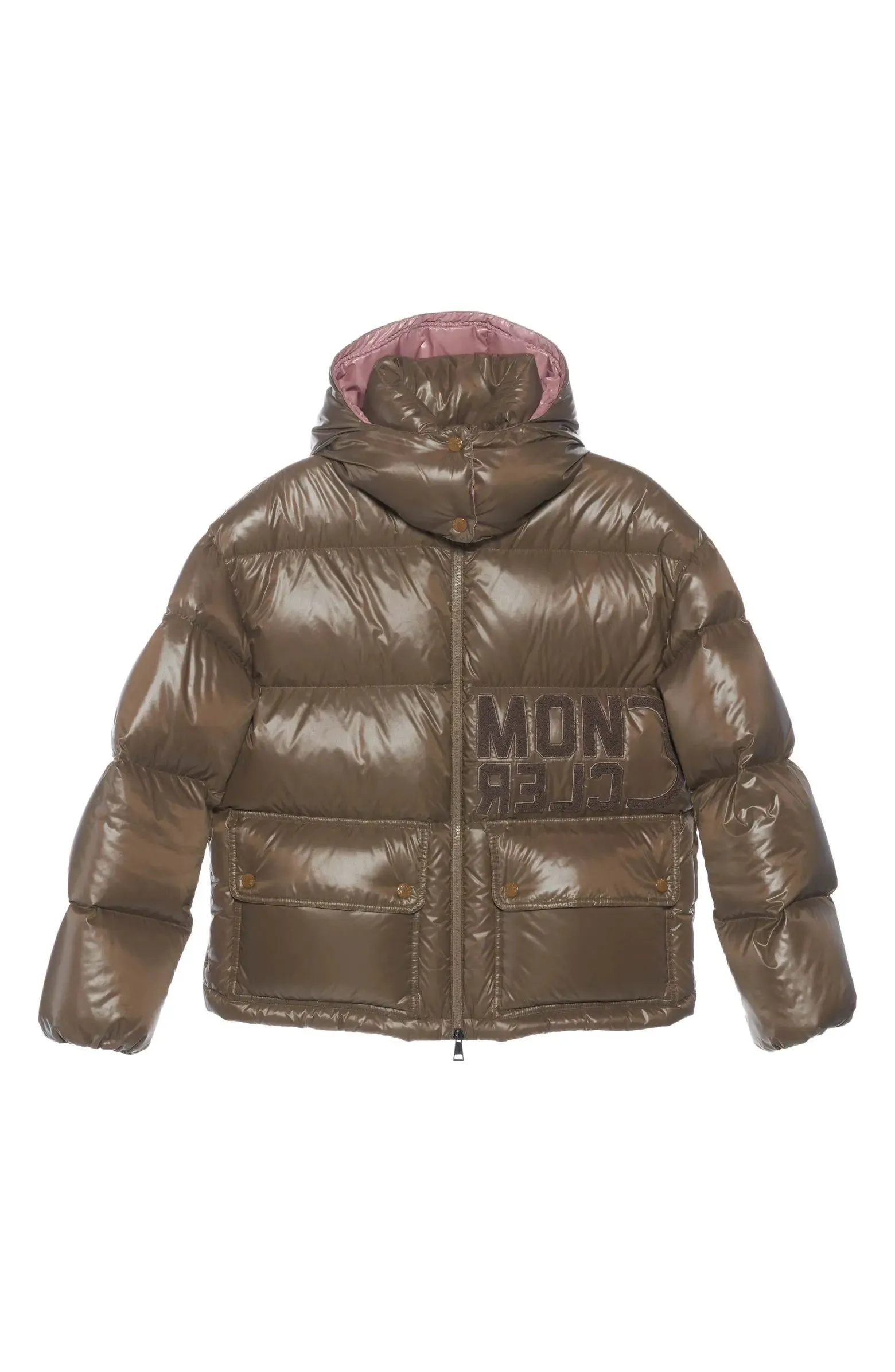 $2,095 MONCLER - **2022** ABBAYE Quilted Down Puffer Jacket Coat - 5 (10-12US)