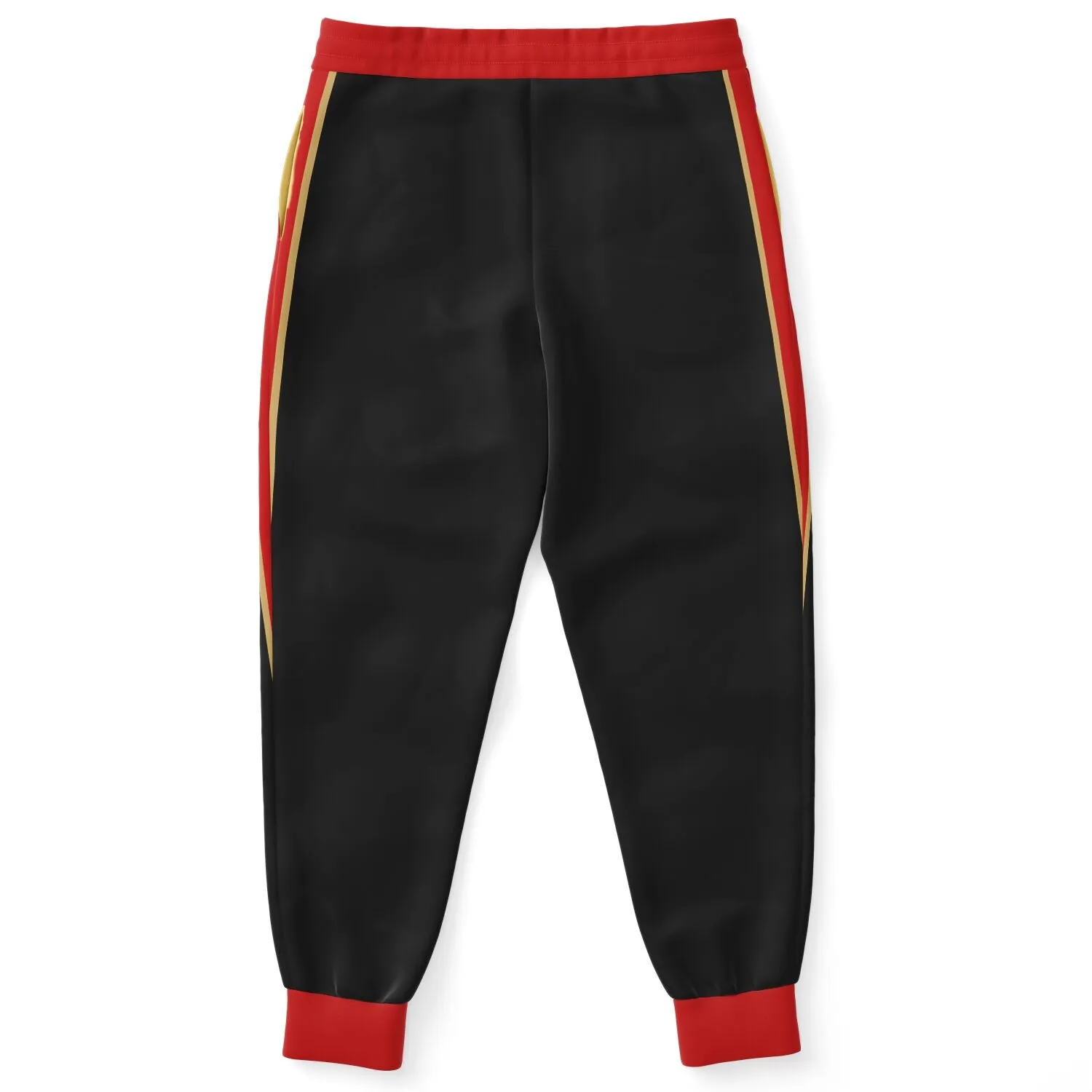 A-Team 01 Red Designer Fashion Triblend Unisex Joggers