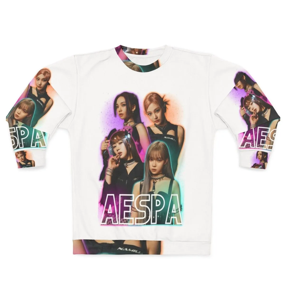 Aespa Members Winter Sweatshirt | Kpop Merch