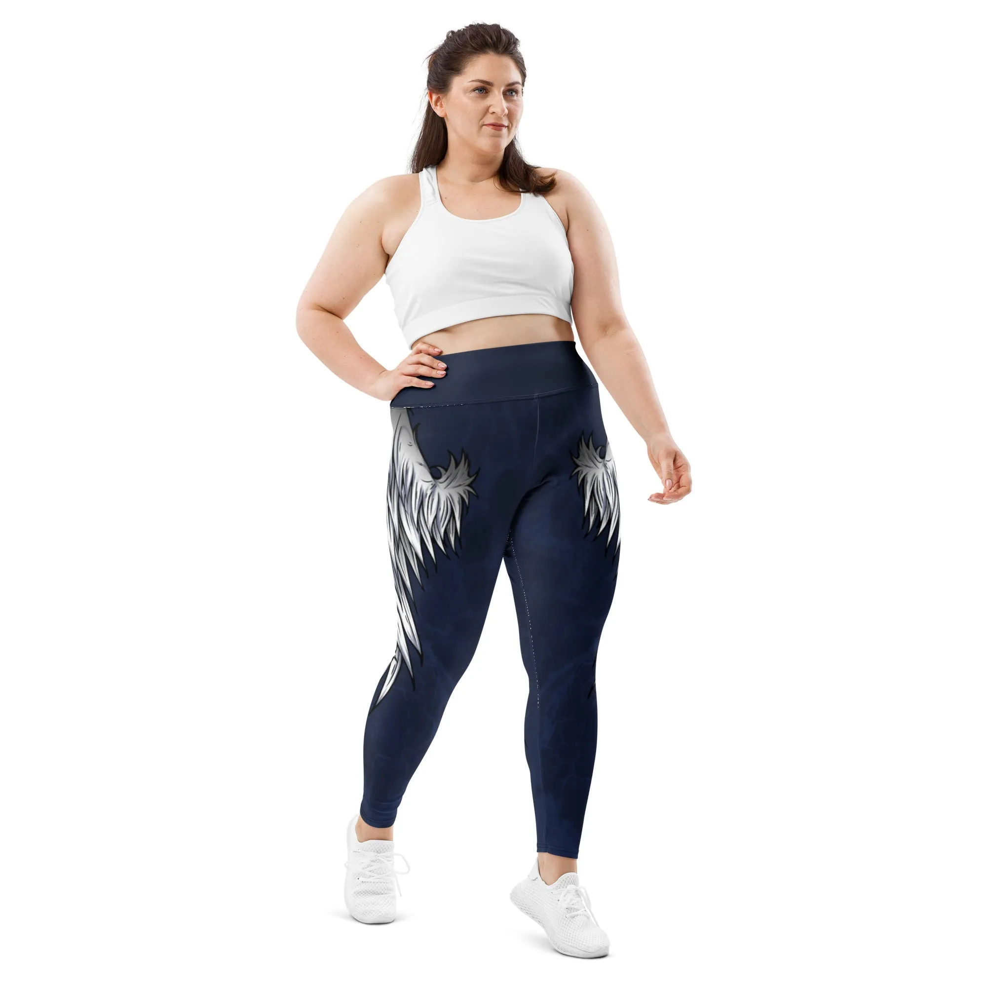 Angel Wings Plus Size Leggings