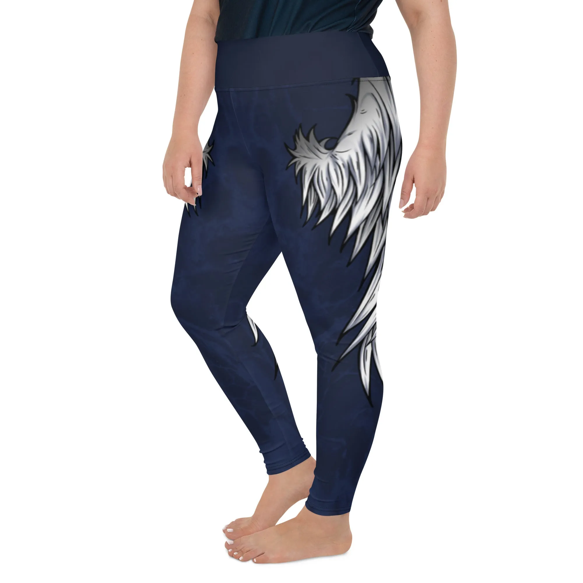 Angel Wings Plus Size Leggings