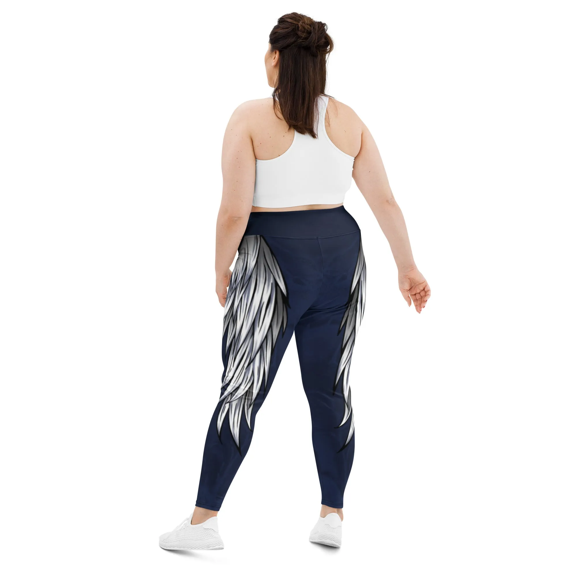 Angel Wings Plus Size Leggings