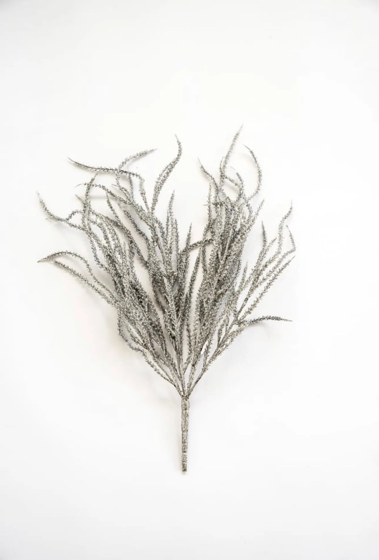 Artificial willow bush - silver