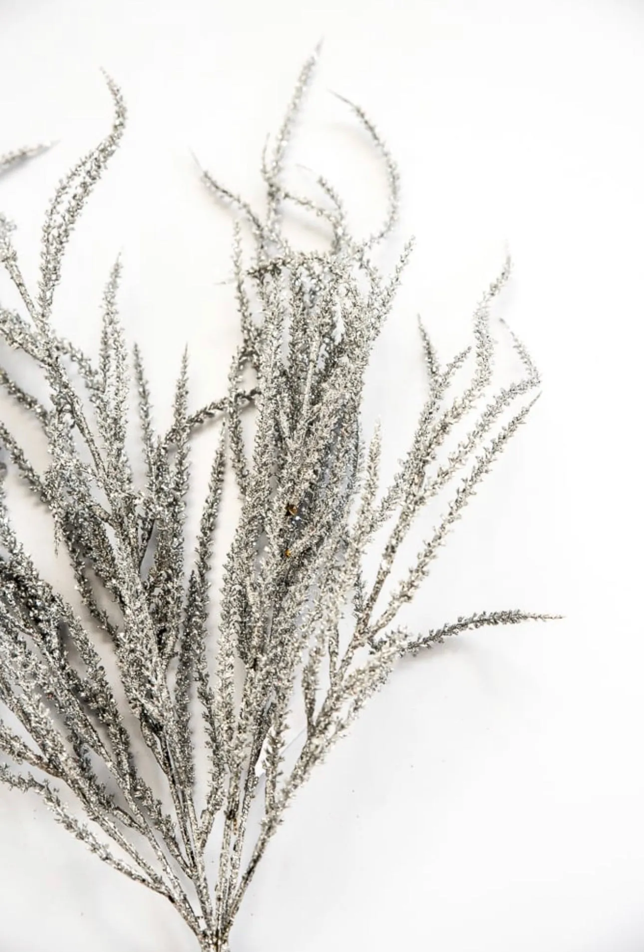 Artificial willow bush - silver