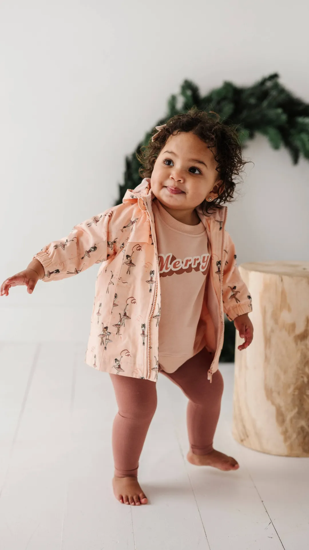 Baby & Toddler Cotton Jacket in Ballerina