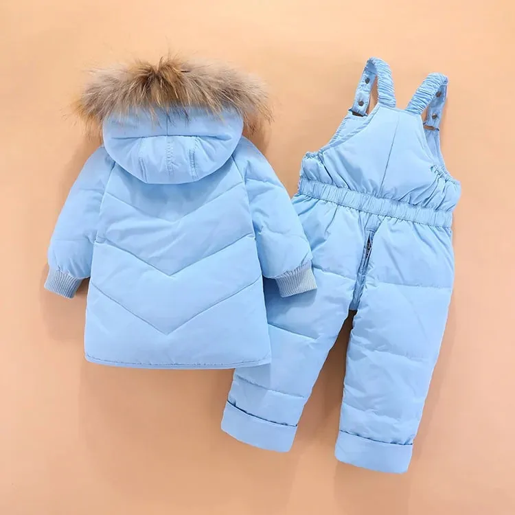 Baby Warm Snowsuit Hooded