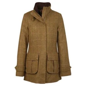 Barbour Fairfield Ladies Wool Tweed Waterproof Jacket - Windsor/Brown