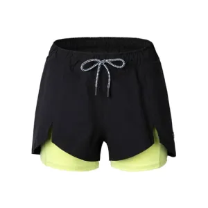 Barrel Women Essential Beach Leggings Shorts-BLACK