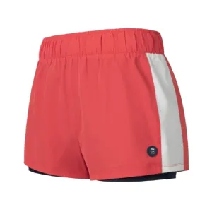 Barrel Women Vibe 3" Leggings Shorts-RED