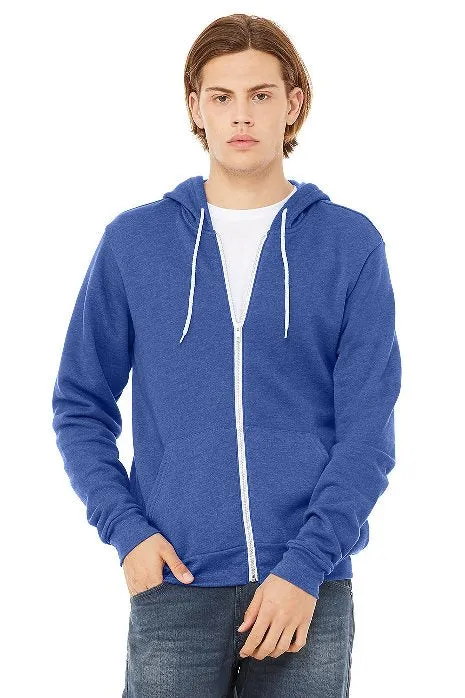 BELLA-CANVAS Unisex Full Zip Hooded Jacket - Adult