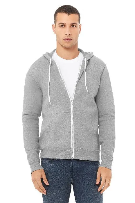 BELLA-CANVAS Unisex Full Zip Hooded Jacket - Adult