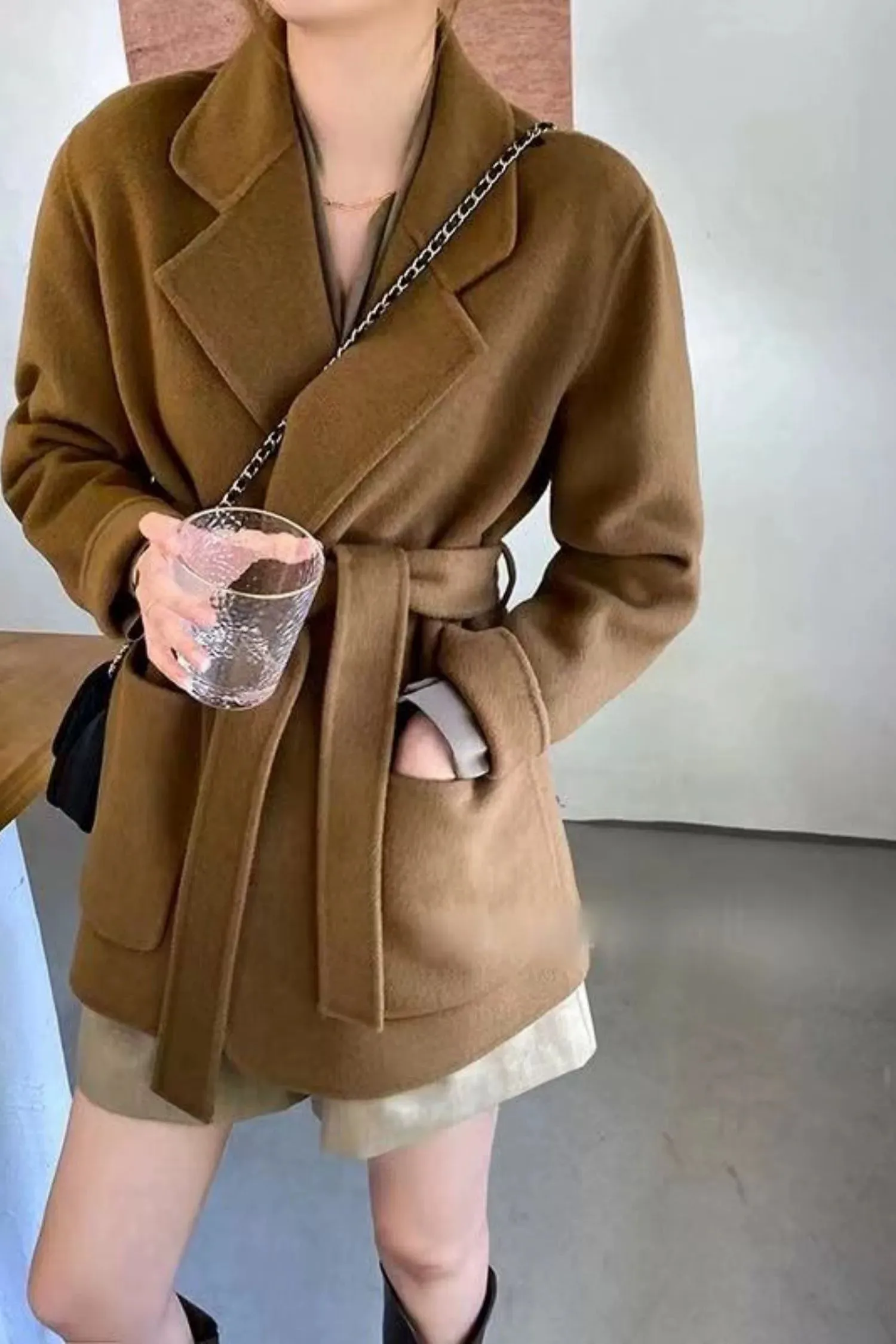 Belted Wool Coat