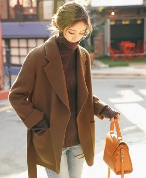 Belted Wool Coat