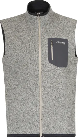 Bergans Men&#x27;s Kamphaug Knitted Vest  Chalk Sand | Buy Bergans Men&#x27;s Kamphaug Knitted Vest  Chalk Sand here | Outnorth