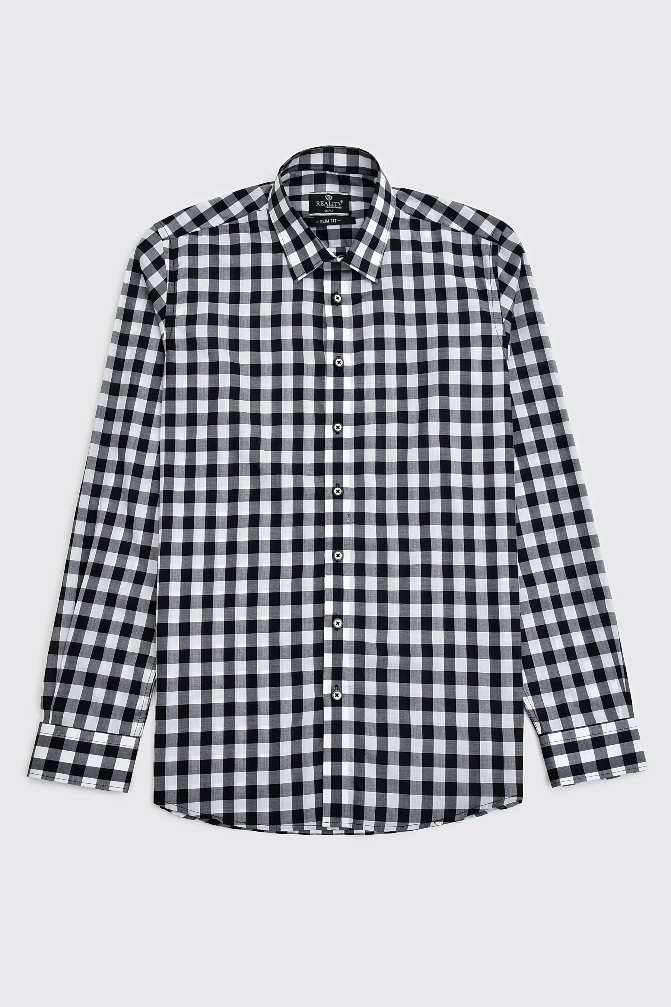 Black White Checked Shirt