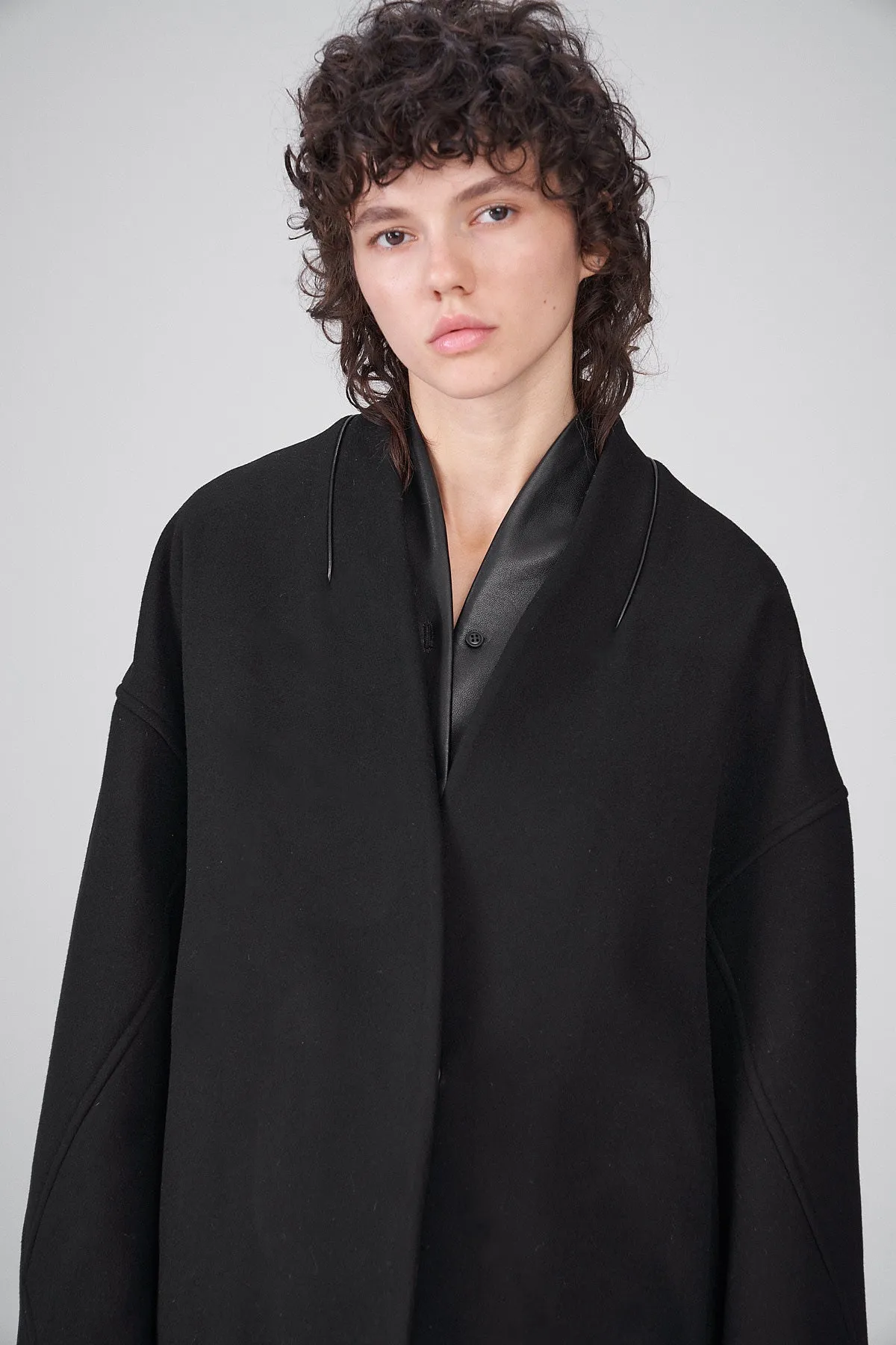 Black Wool Coat