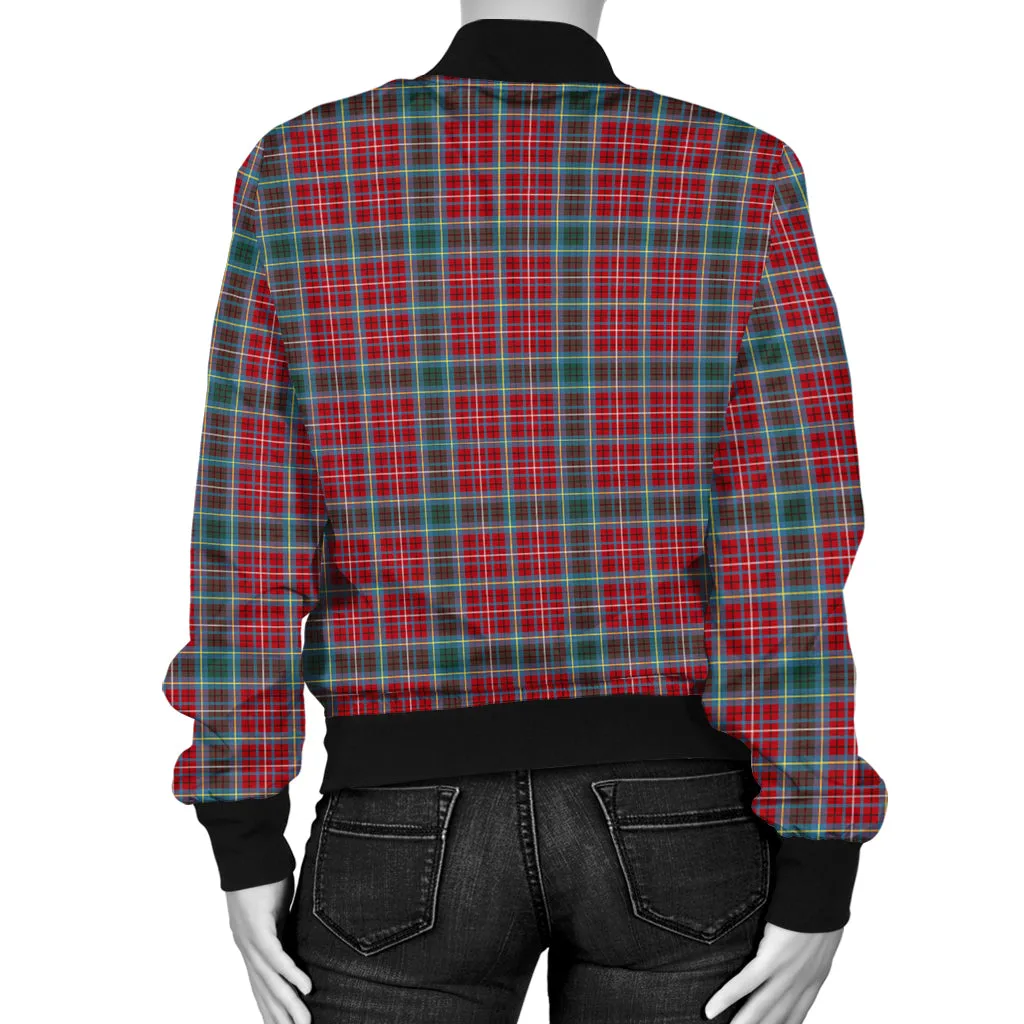 British Columbia Province Canada Tartan Bomber Jacket