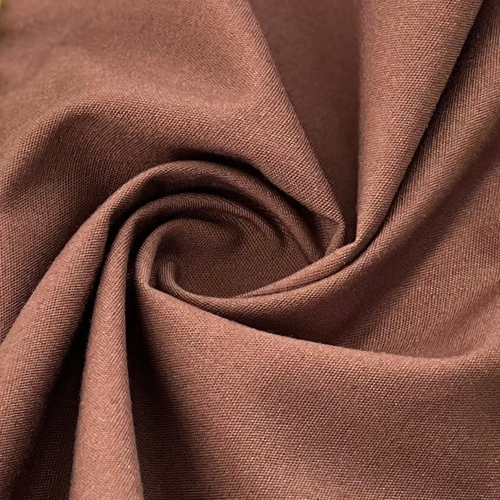 Brown | Polyester/Cotton Poplin - SKU 7421 #U145