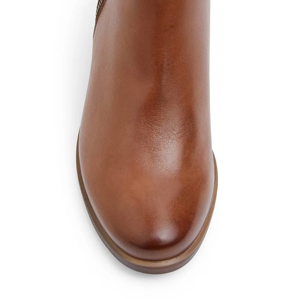 Cafe Boot in Tan Leather