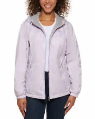 Calvin Klein Ladies' Fleece Lined Windbreaker Chalk