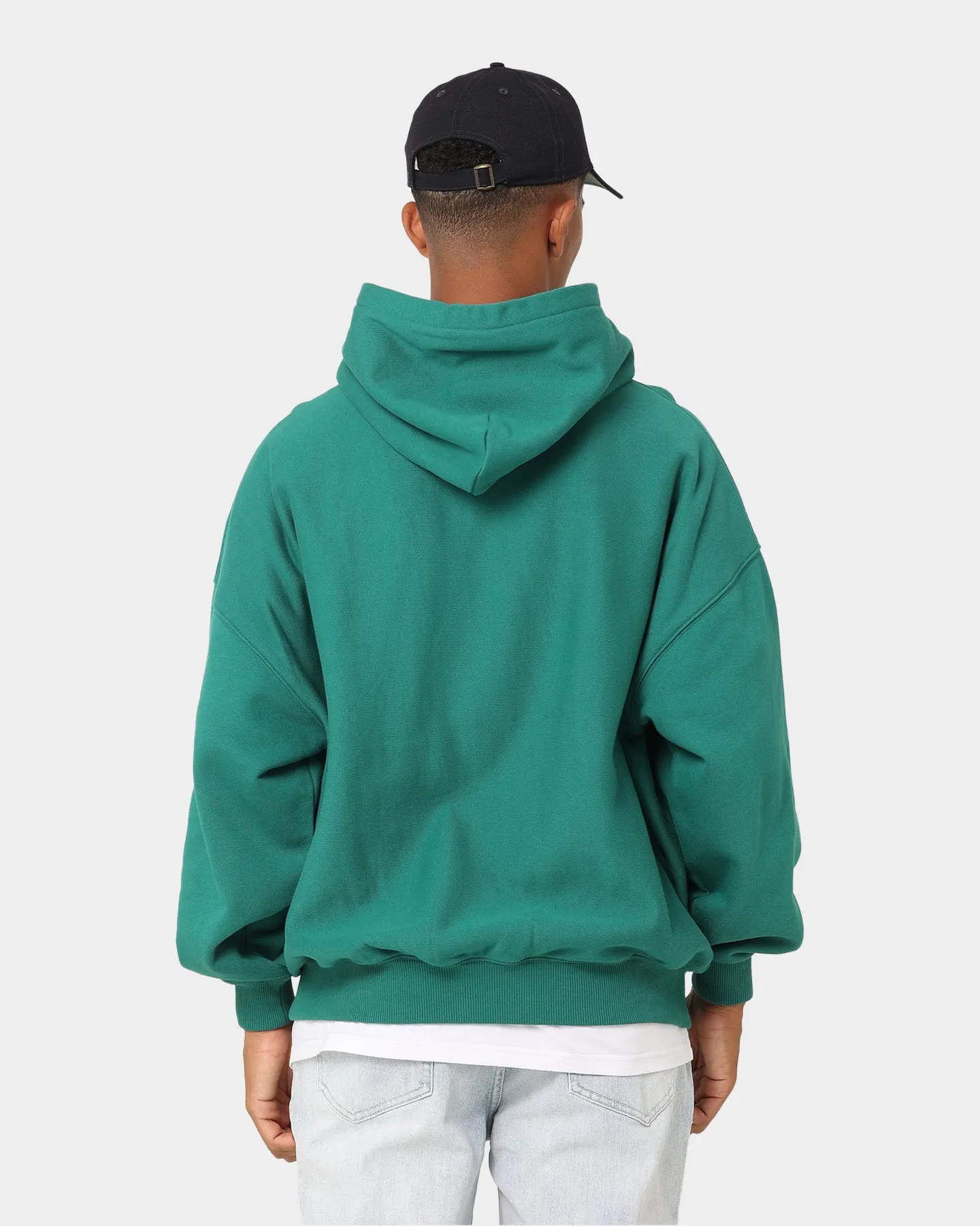 Carre Rose International Oversized Hoodie Dark Teal