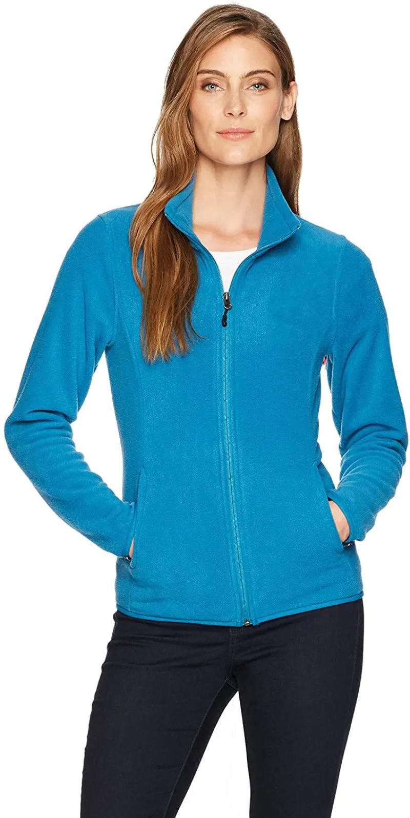 Classic Fit Long-Sleeve Full-Zip Fleece Jacket