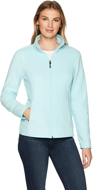 Classic Fit Long-Sleeve Full-Zip Fleece Jacket