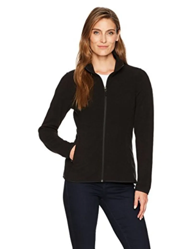 Classic Fit Long-Sleeve Full-Zip Fleece Jacket