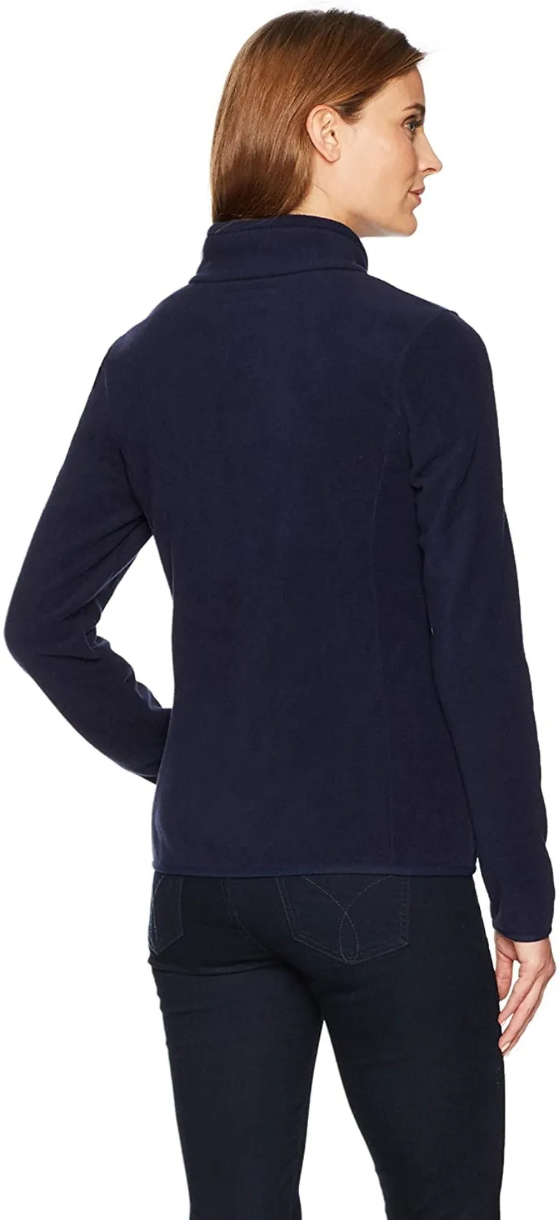 Classic Fit Long-Sleeve Full-Zip Fleece Jacket