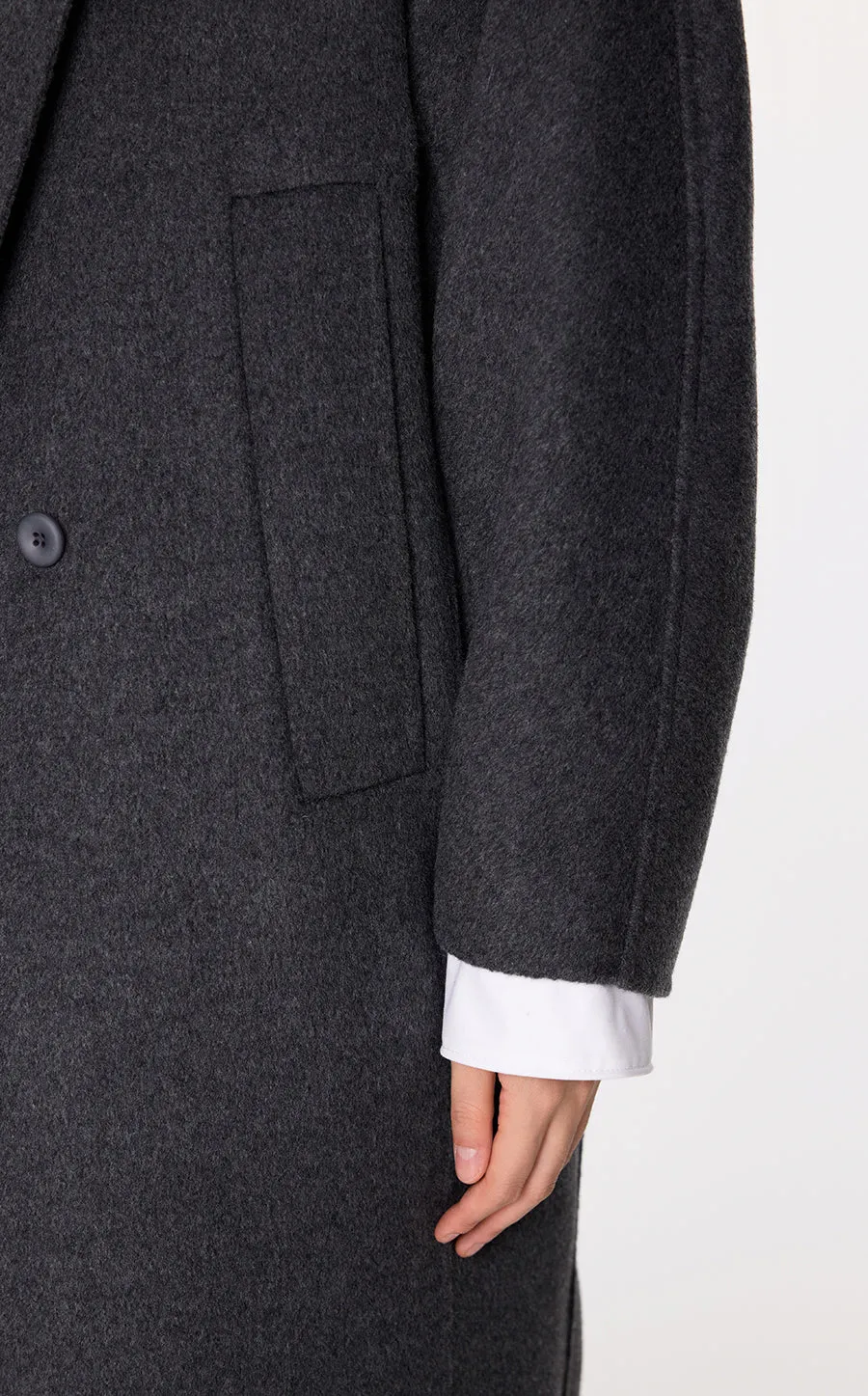 Coat / JNBY Mid-length Wool Coat