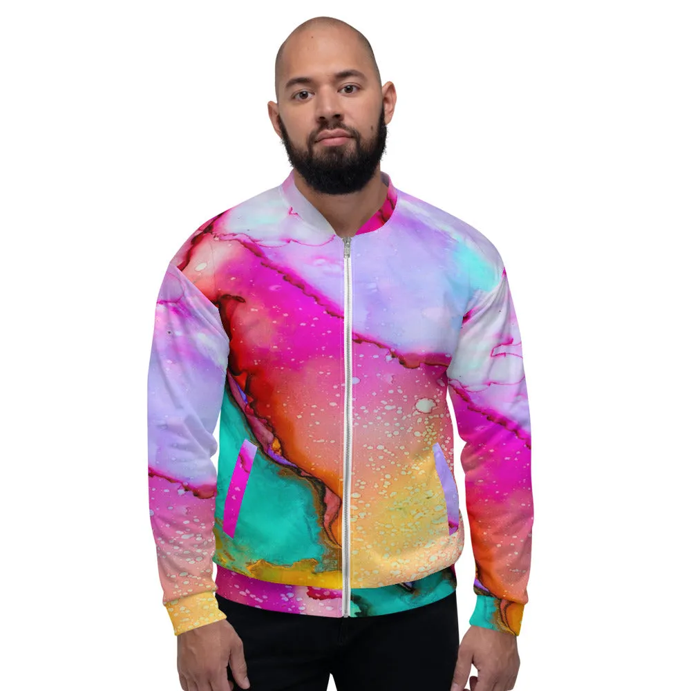 Colorful Unisex Bomber Jacket