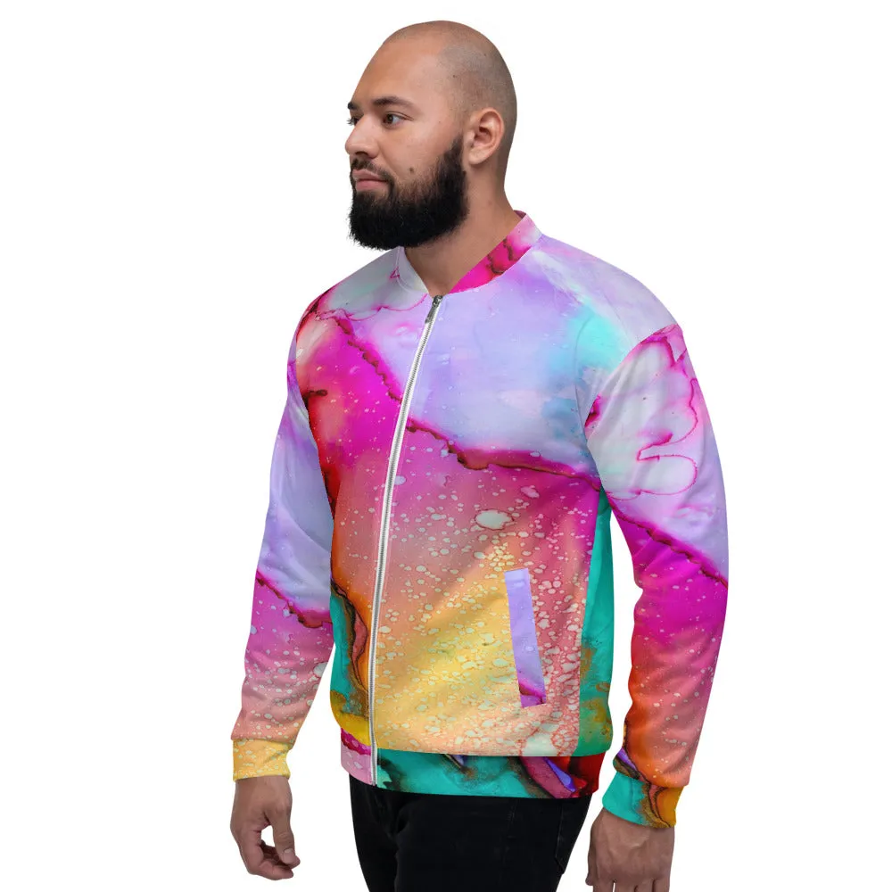 Colorful Unisex Bomber Jacket