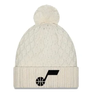 Cream Chunky Pom Knit - Cream - New Era