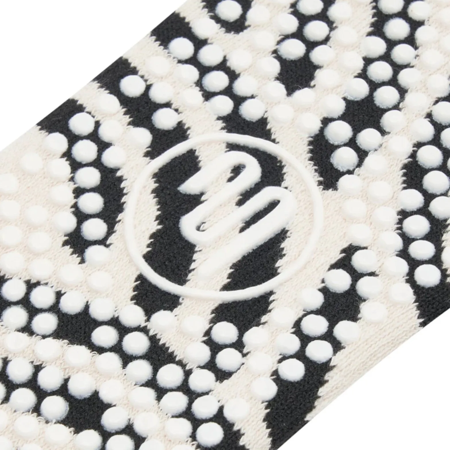 Crew Grip Socks - Monochrome Swirl (Barre / Pilates)