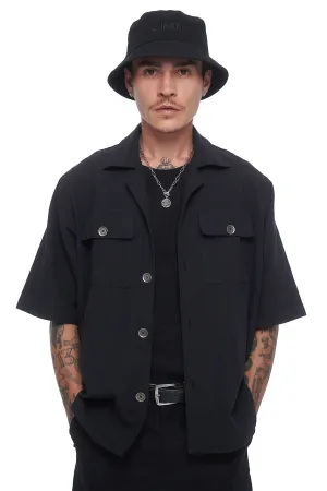 Cropped UT Shirt - Black