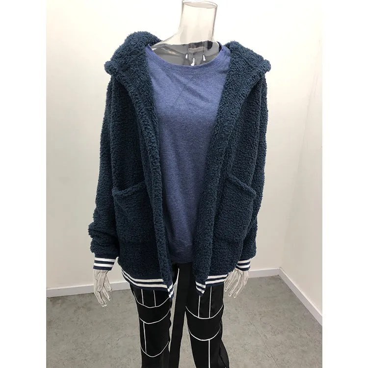 Cutie Thermal Fleece Jacket with Pockets