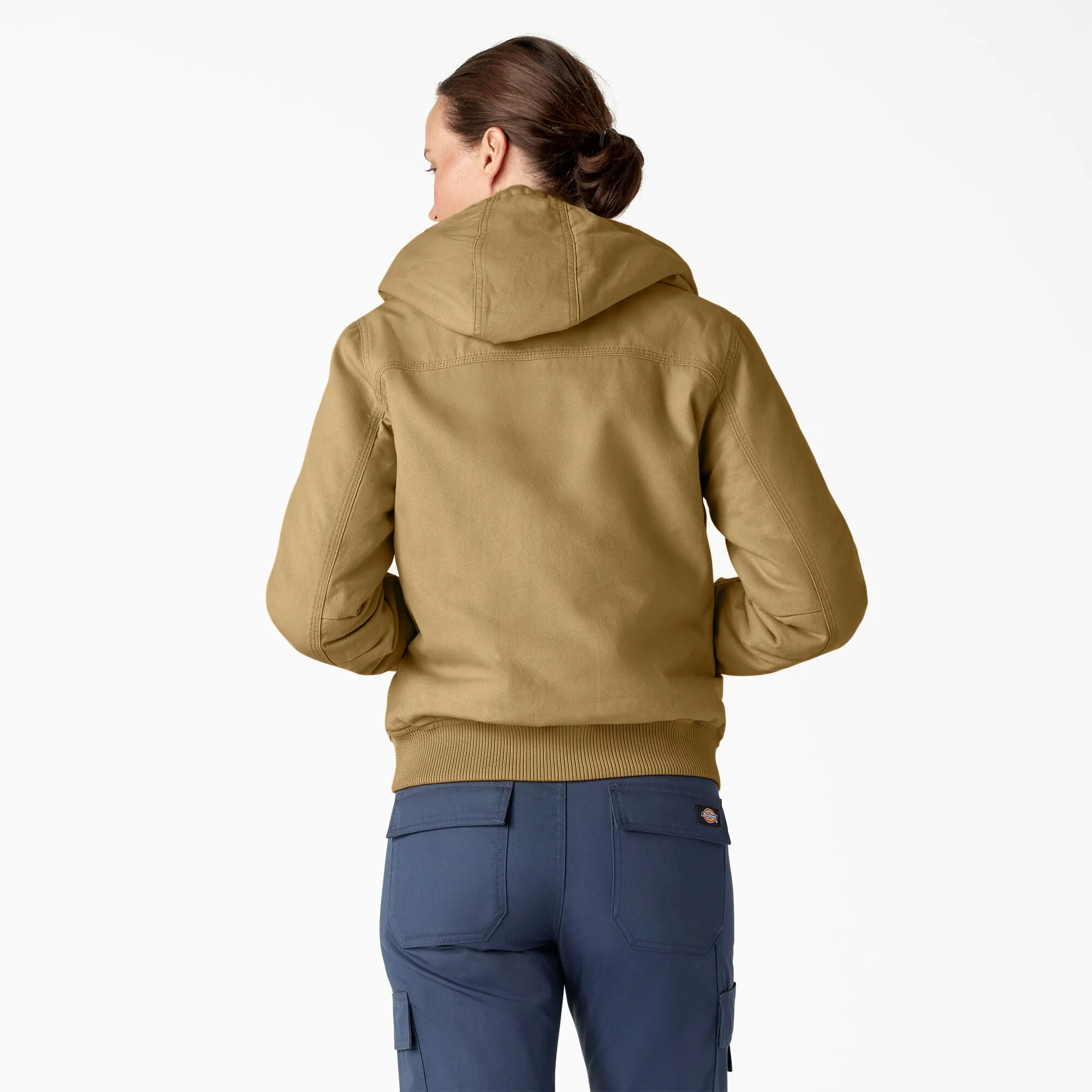 Dickies Women's Fleece Lined Duck Canvas Jacket