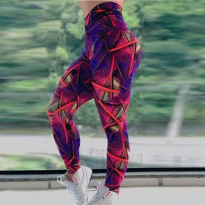 Digital Print Fitness Leggings