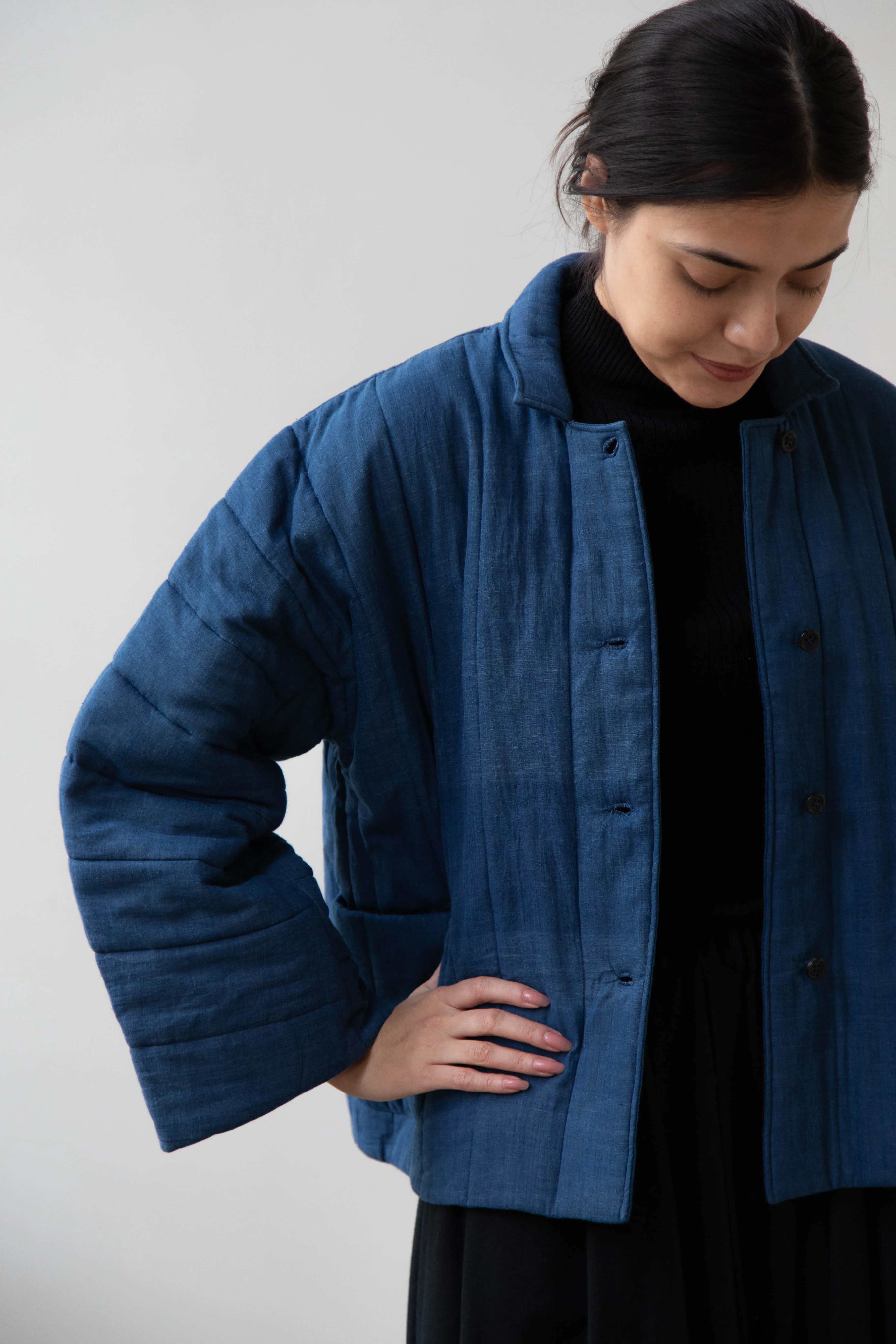 EASTBYEASTWEST | Coombe Jacket in Indigo