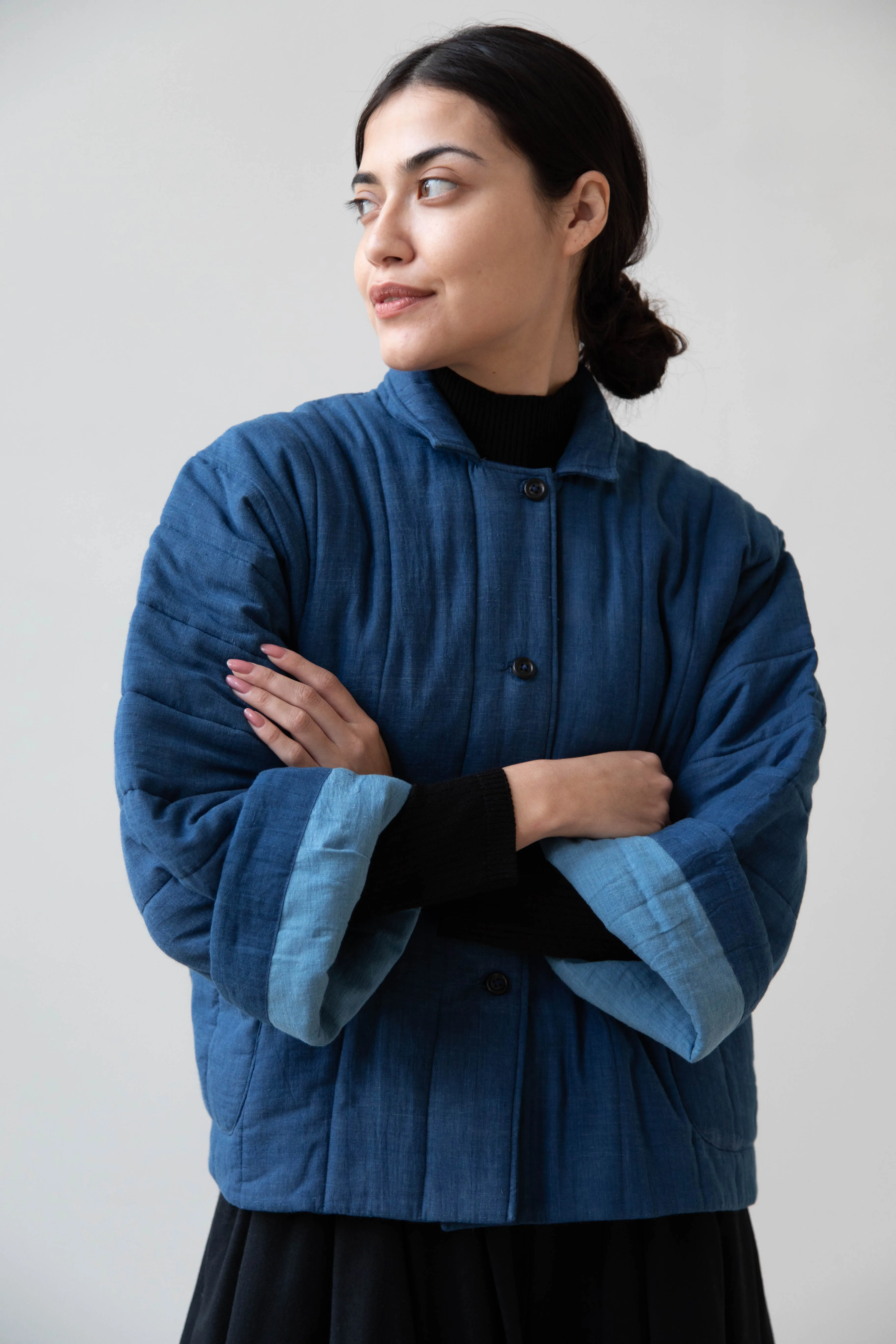 EASTBYEASTWEST | Coombe Jacket in Indigo