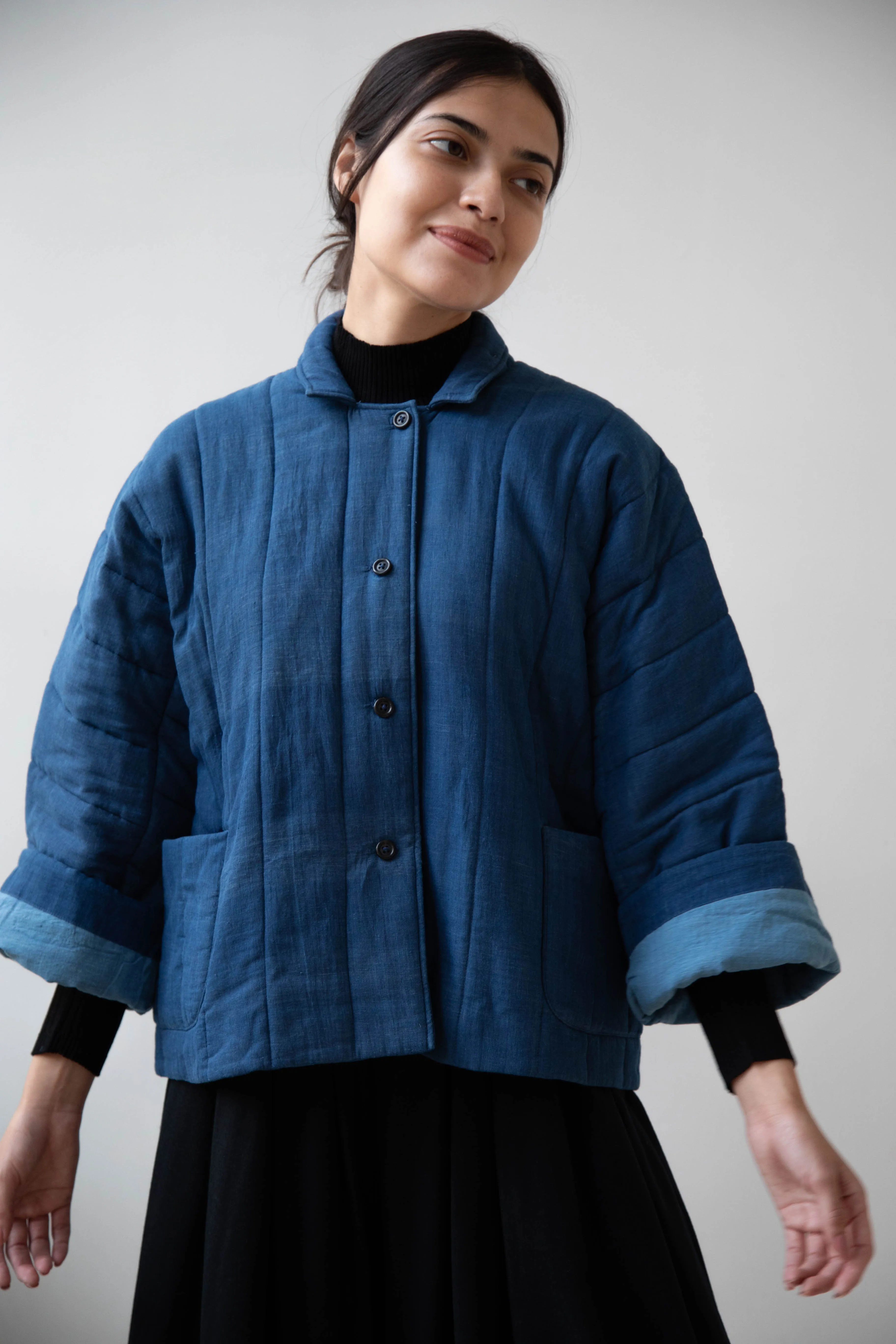 EASTBYEASTWEST | Coombe Jacket in Indigo