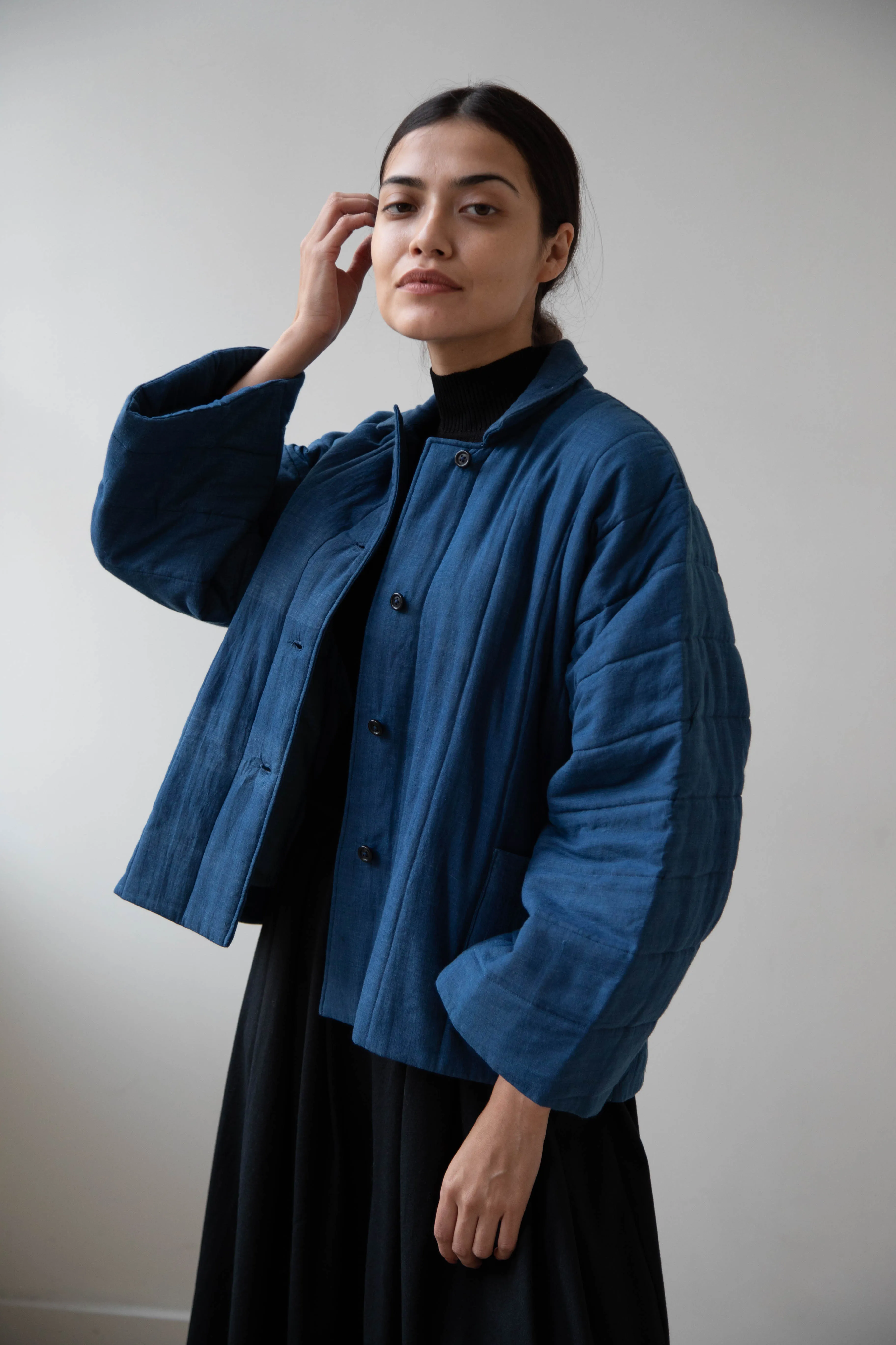 EASTBYEASTWEST | Coombe Jacket in Indigo