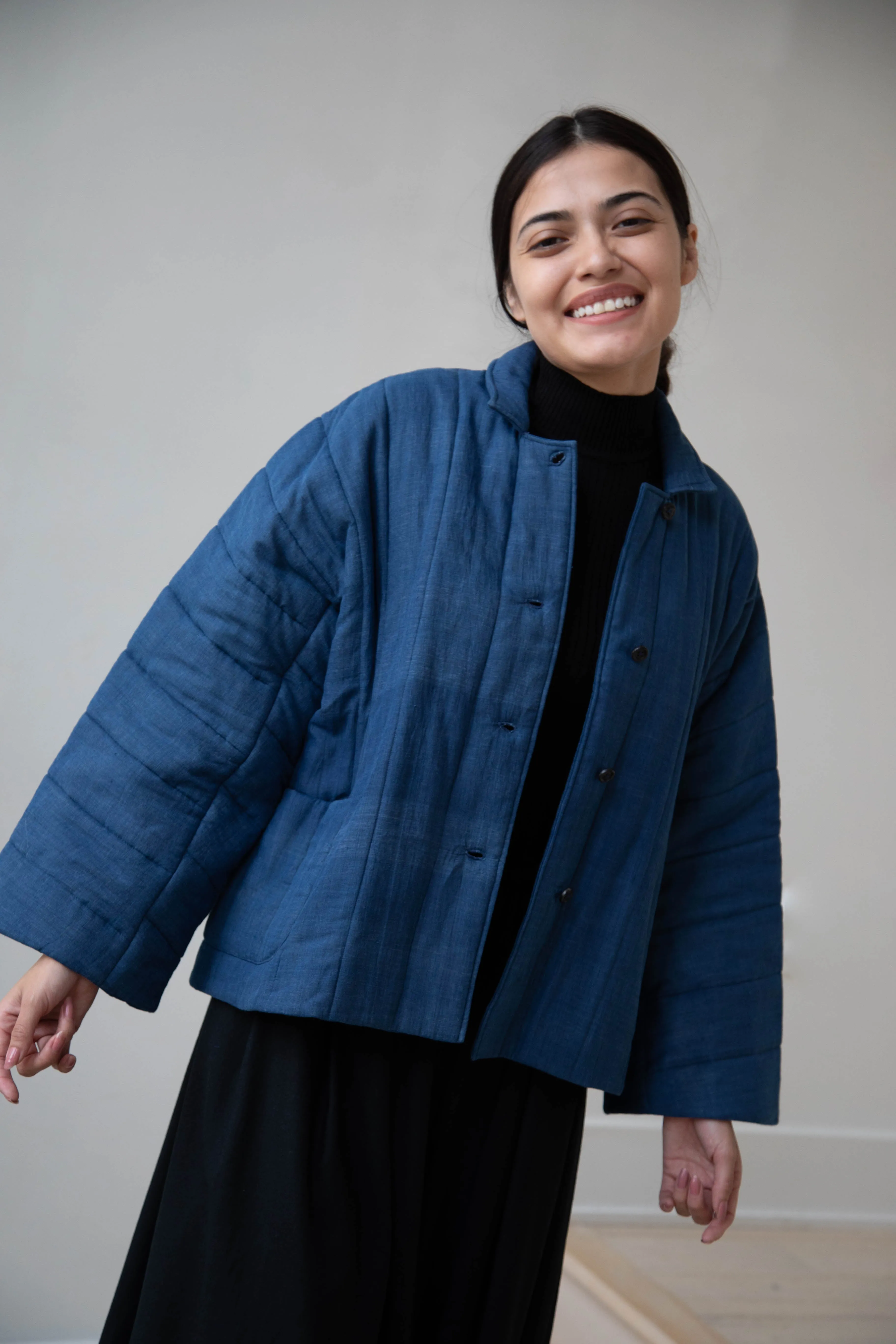 EASTBYEASTWEST | Coombe Jacket in Indigo