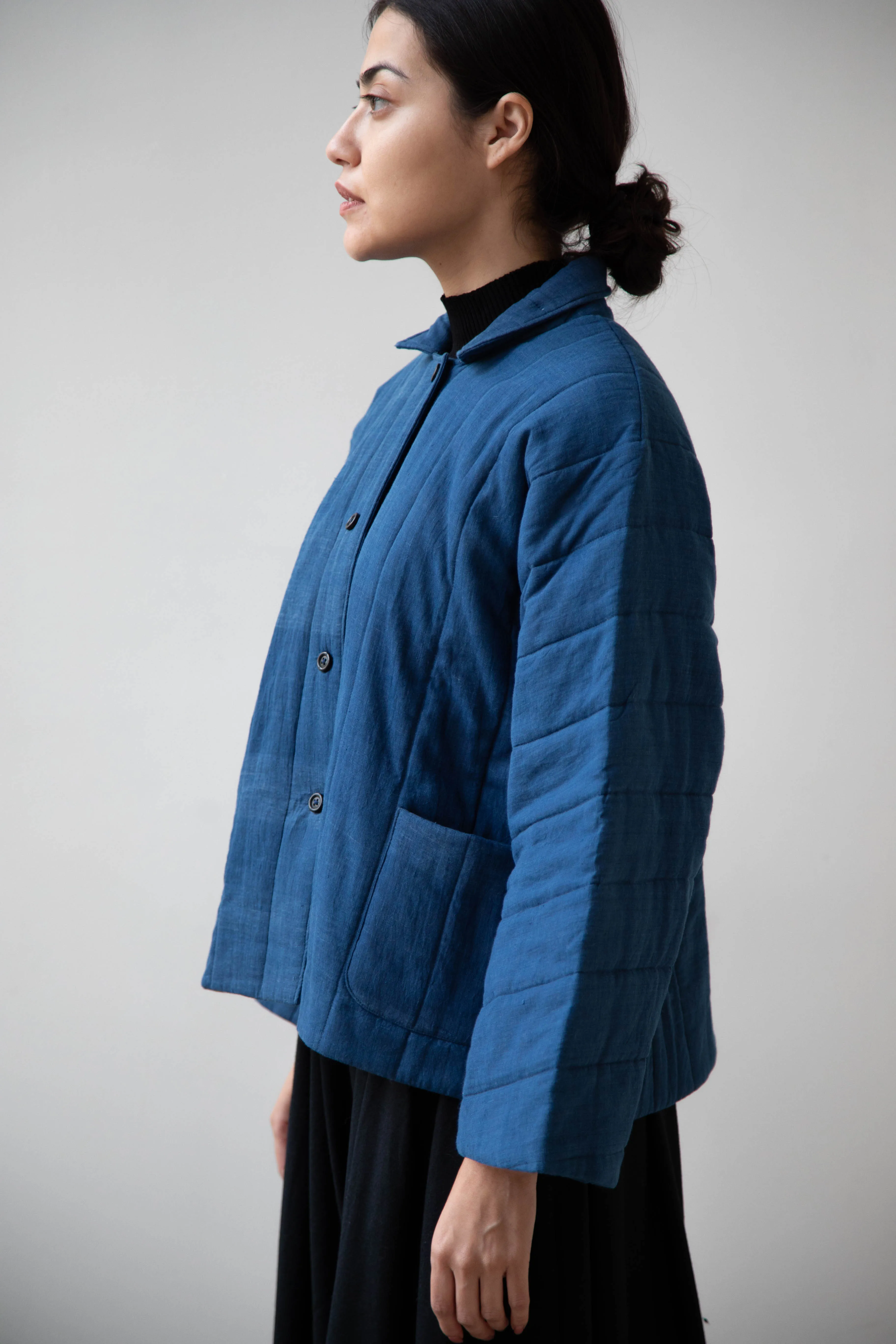 EASTBYEASTWEST | Coombe Jacket in Indigo