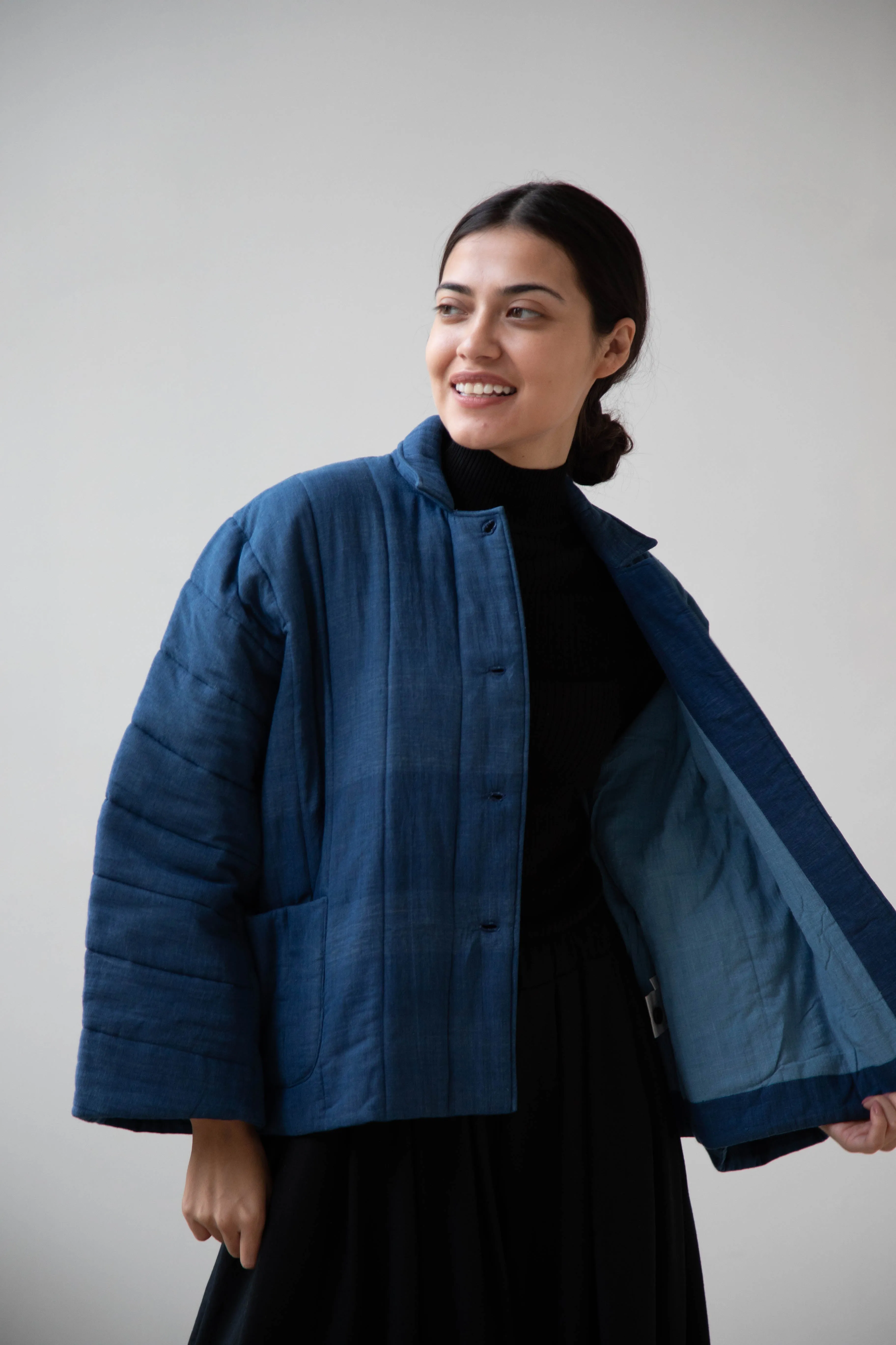 EASTBYEASTWEST | Coombe Jacket in Indigo