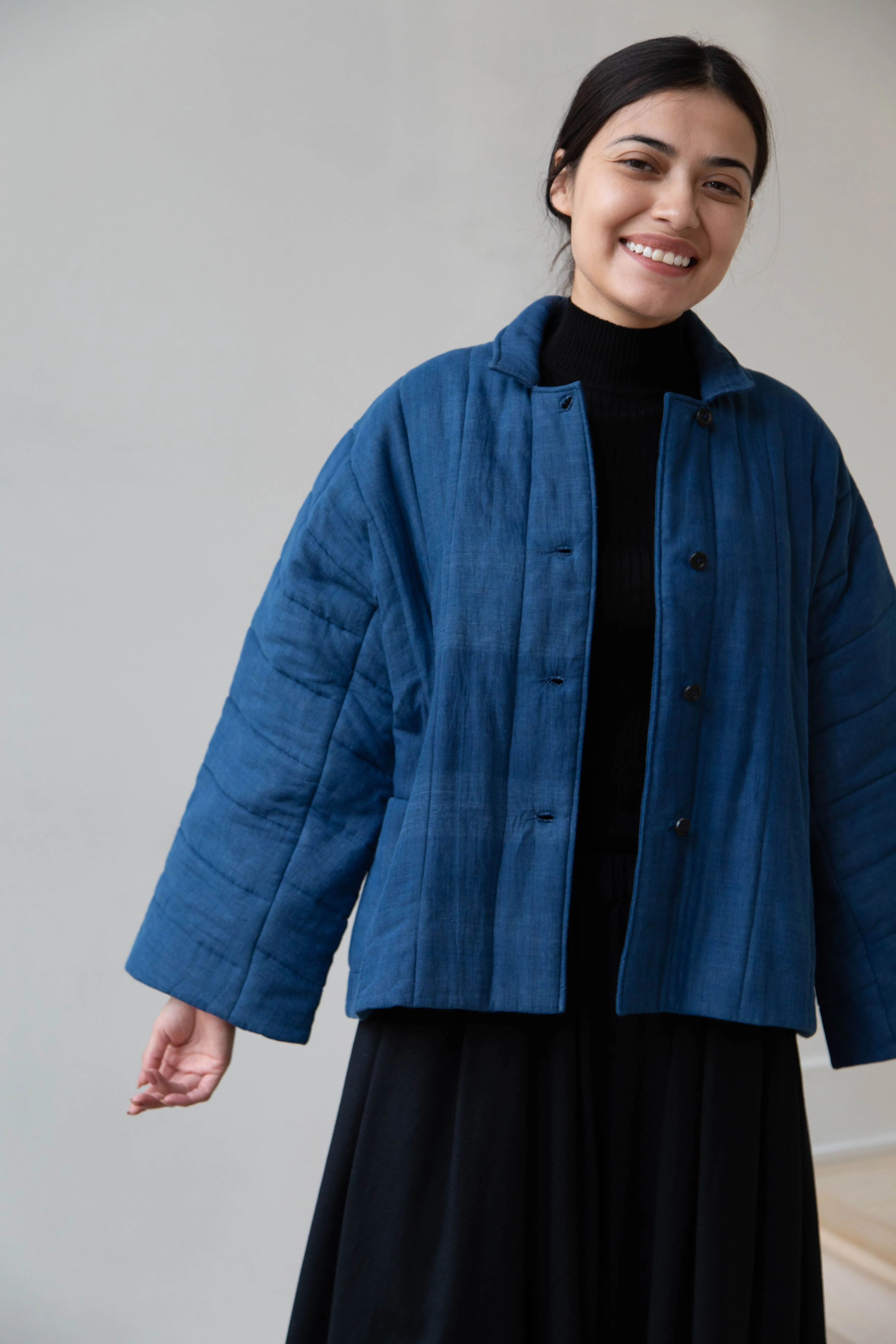 EASTBYEASTWEST | Coombe Jacket in Indigo