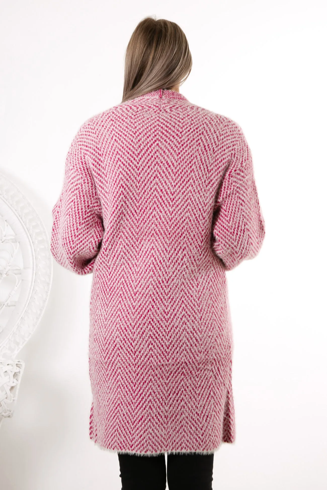 Elodie Cardigan Pink