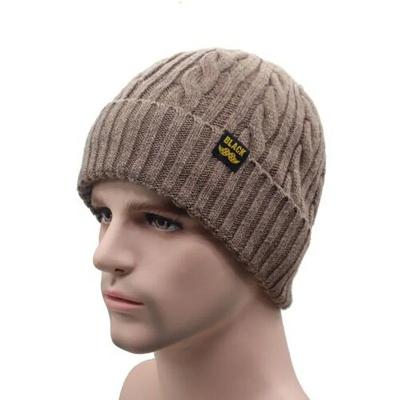 European And American Knitted Hat Men's Autumn And Winter Hat